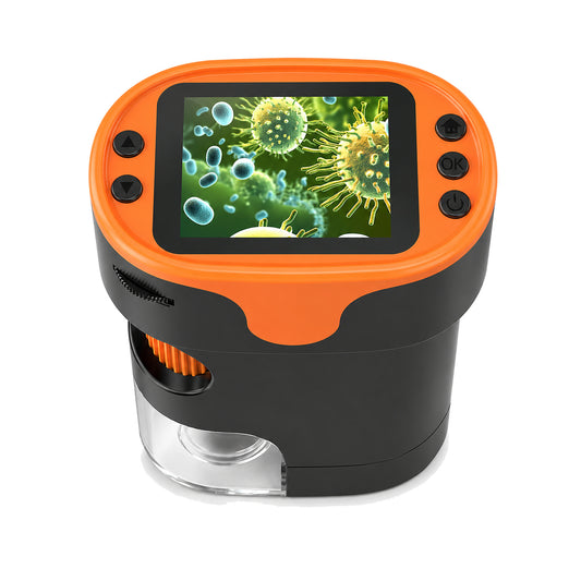 Kids Digital Microscope Kit, 200X–1000X, 32GB Card