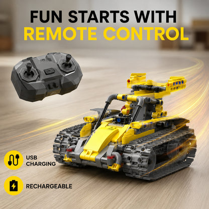 488-Piece 5-in-1 Programmable STEM Robot Kit