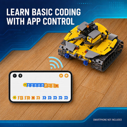 488-Piece 5-in-1 Programmable STEM Robot Kit