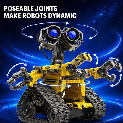 488-Piece 5-in-1 Programmable STEM Robot Kit